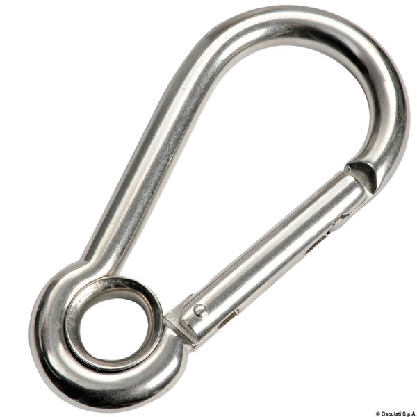 Moschettone inox senza sporgenza 5 mm - 09.191.05